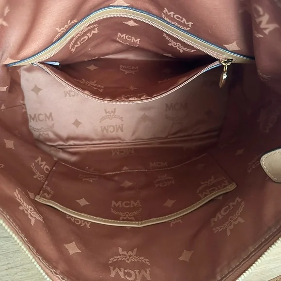 MCM Cognac Shoulder bag - Picture 9 of 16